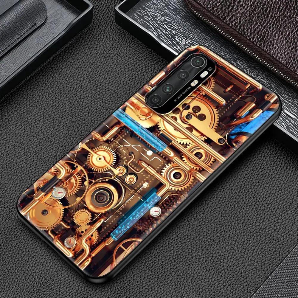 Circuit Board Shockproof Silicone TPU Case for Xiaomi Mi 10S Poco X3 NFC 10 10T Note 10 Pro 9T CC9 CC9E Phone Coque