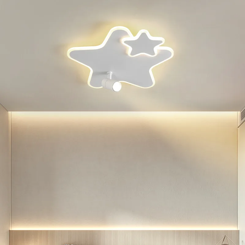 Nordic Bedroom Led Ceiling Lamp Remote Control Household Five-pointed Star StudyRoom Children Cartoon Resturant Healthy Lighting
Nordic Bedroom Led Ceiling Lamp Remote Control Household Five-pointed Star StudyRoom Children Cartoon Resturant Healthy Lighting