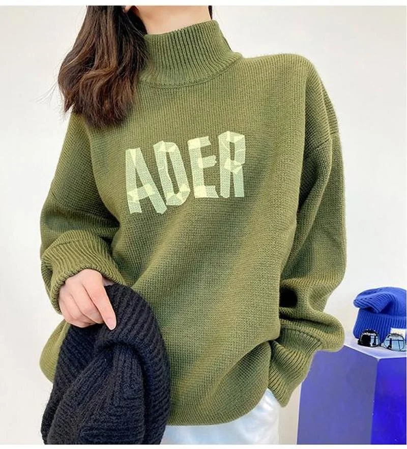 22SS Washed Origami Printed Letters Knitted Wool 100% Cotton EU Size ADER ERROR Sweater Men Women Streetwear Winter Lil Peep
22SS Washed Origami Printed Letters Knitted Wool 100% Cotton EU Size ADER ERROR Sweater Men Women Streetwear Winter Lil Peep