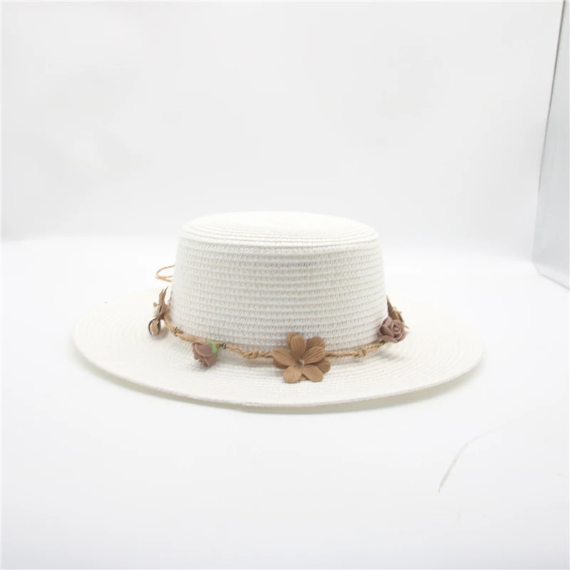 women summer hats flat top khaki coffee black flower band sun straw hats paper solid casual outdoor beach decorate women sun hat
women summer hats flat top khaki coffee black flower band sun straw hats paper solid casual outdoor beach decorate women sun hat
