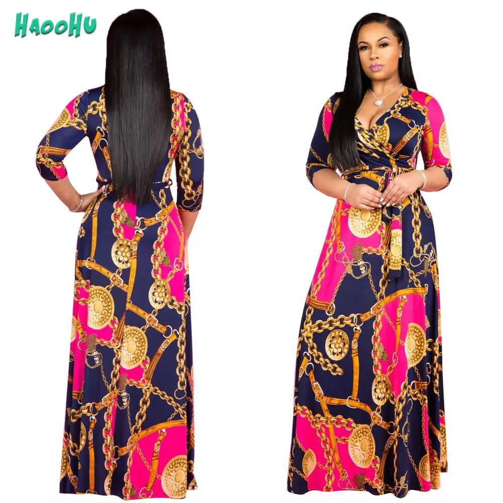 HAOOHU Summer Vestidos Dresses Dress Big Sexy Women Dress Loose Neck Size Maxi Hem Cross Print Bandage Party Plus V Spring
HAOOHU Summer Vestidos Dresses Dress Big Sexy Women Dress Loose Neck Size Maxi Hem Cross Print Bandage Party Plus V Spring