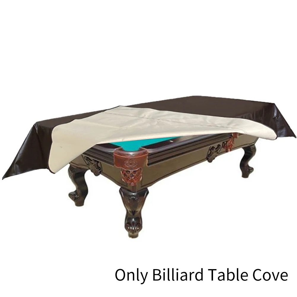 Billiard Table Cover PU Leather Full Wrap Outdoor Furniture Dustproof Waterproof Home Snooker UV Protection Universal Solid
Billiard Table Cover PU Leather Full Wrap Outdoor Furniture Dustproof Waterproof Home Snooker UV Protection Universal Solid