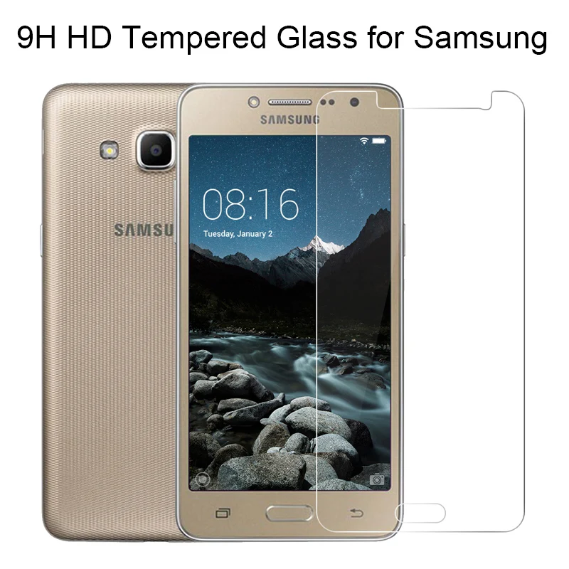 9H HD закаленное защитное стекло для Samsung J7 2017 J5 2016 J3 2015 Защита экрана Galaxy Grand Prime Plus |