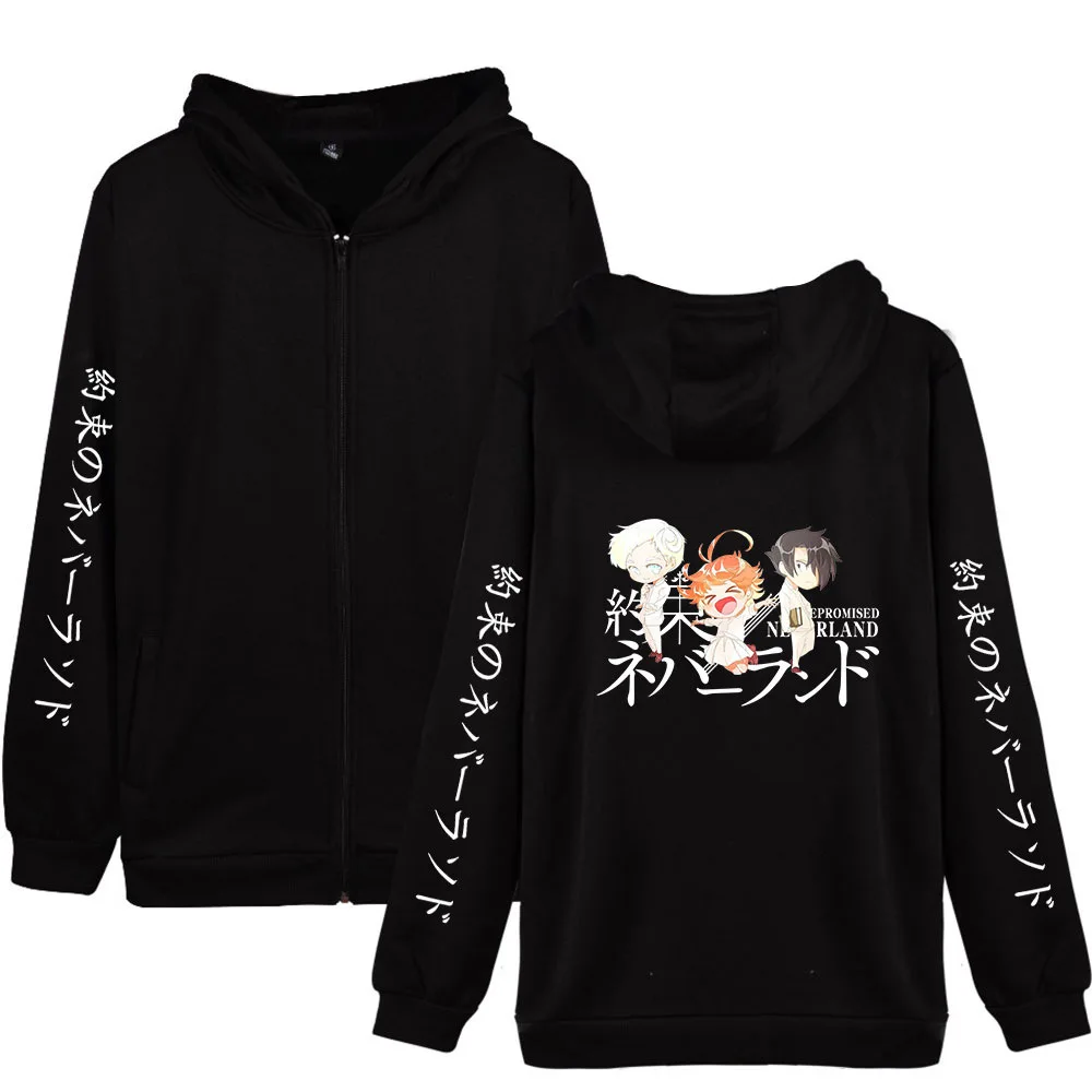 Winter Mens Jackets and Coats Anime The Promised Neverland Zip Up Hoodie Fleece Zipper Hooded Sweatshirt Outerwear Warm Coat
Winter Mens Jackets and Coats Anime The Promised Neverland Zip Up Hoodie Fleece Zipper Hooded Sweatshirt Outerwear Warm Coat