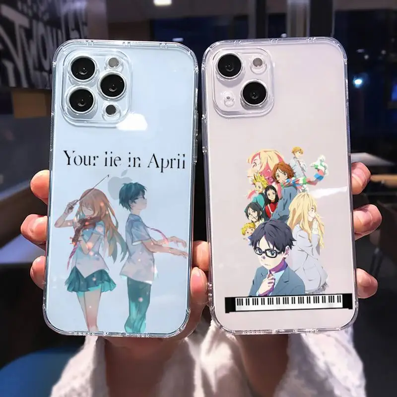 your lie in april Phone Case For iphone 13 12 11 8 7 plus mini x xs xr pro max Transparent soft
your lie in april Phone Case For iphone 13 12 11 8 7 plus mini x xs xr pro max Transparent soft