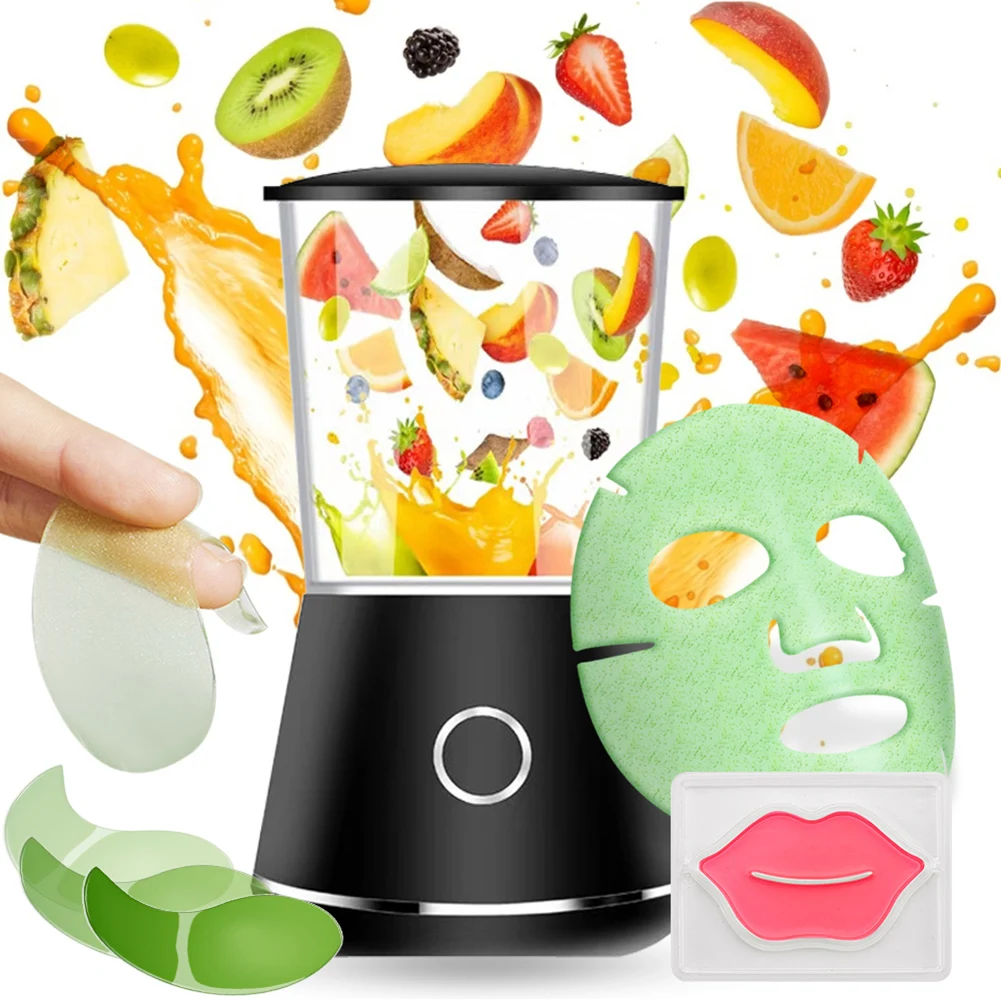 Face Mask Maker Machine Automatic Fruit Vegetable Mask Machine with Face Eye Lip Molds DIY Face Mask Tool Skin Care
Face Mask Maker Machine Automatic Fruit Vegetable Mask Machine with Face Eye Lip Molds DIY Face Mask Tool Skin Care
