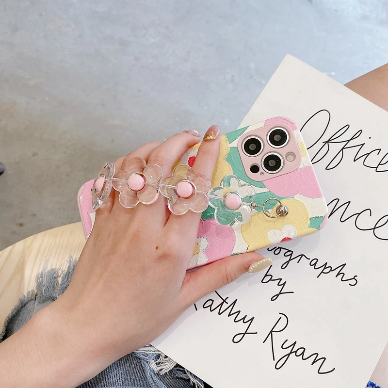 Love Heart Flower Wrist Chain Candy Dots Leather Case For iPhone 12 11 Pro XS Max MiNi X XR 6 6s 7 8 Plus Pink Frame Lens Cover
Love Heart Flower Wrist Chain Candy Dots Leather Case For iPhone 12 11 Pro XS Max MiNi X XR 6 6s 7 8 Plus Pink Frame Lens Cover