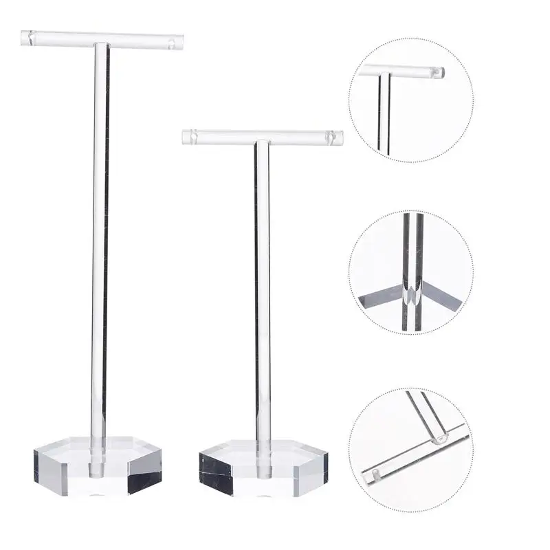 1 Set 2pcs Reusable Practical Lightweight Earring Stand Earring Holder for Party
1 Set 2pcs Reusable Practical Lightweight Earring Stand Earring Holder for Party