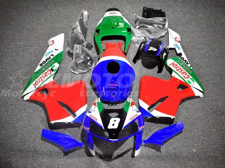 Новинка, набор обтекателей для литья под давлением из АБС-пластика для HONDA CBR600RR F5 2003 2004 600RR 03 04 красного и синего цвета
Новинка, набор обтекателей для литья под давлением из АБС-пластика для HONDA CBR600RR F5 2003 2004 600RR 03 04 красного и синего цвета