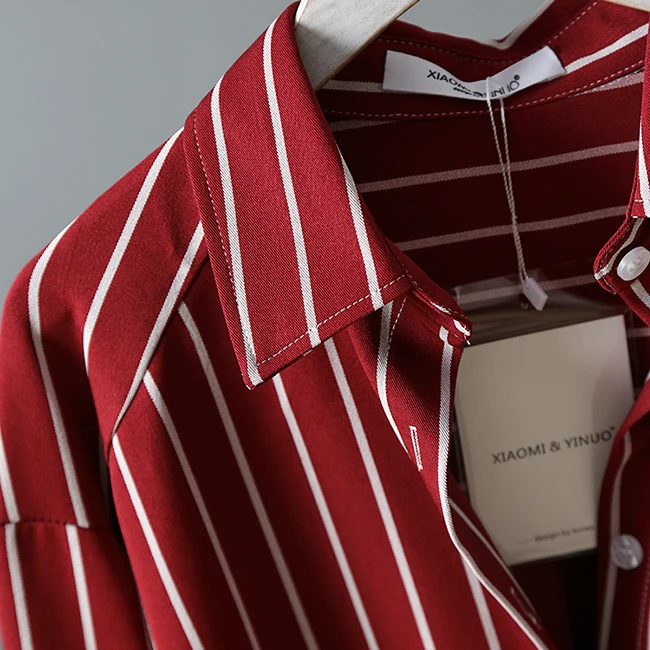 High Quality Office Women Blouse Striped Shirt Long Sleeve Shirt Female Blusas Office Workwear Long Blouse Vintage Casual Tops 
High Quality Office Women Blouse Striped Shirt Long Sleeve Shirt Female Blusas Office Workwear Long Blouse Vintage Casual Tops