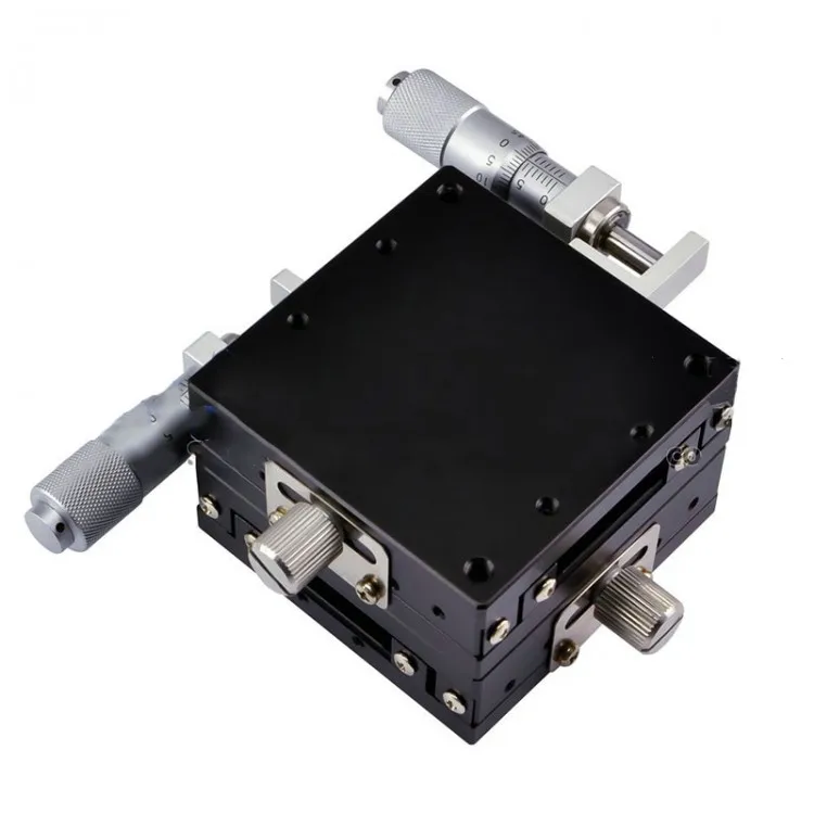 60x60mm LGY60-L XY Axis Trimming Station Manual Displacement Platform Linear Stage Sliding Table
60x60mm LGY60-L XY Axis Trimming Station Manual Displacement Platform Linear Stage Sliding Table