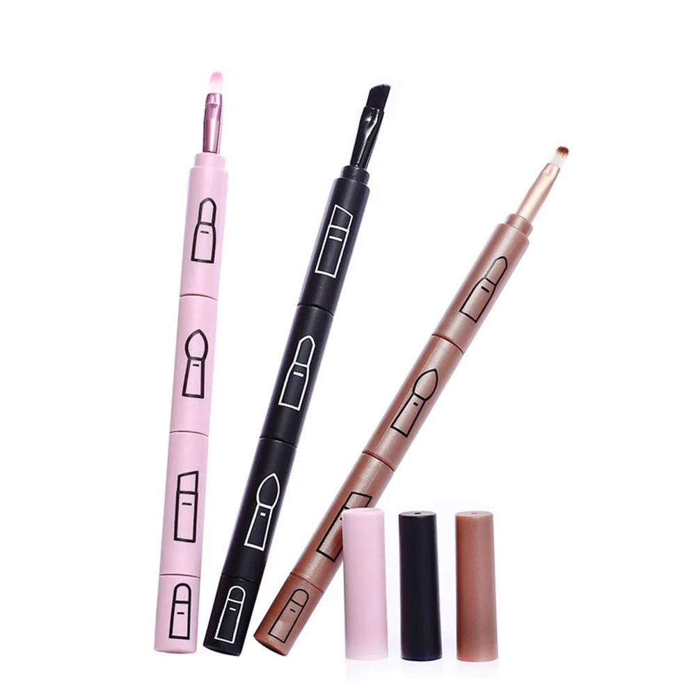 Professional Tool Portable Retractable Makeup Brush 4 in 1 For Lip Eyeliner Eye Shadow Brush Travel Outdoor Plastic Handle
Professional Tool Portable Retractable Makeup Brush 4 in 1 For Lip Eyeliner Eye Shadow Brush Travel Outdoor Plastic Handle