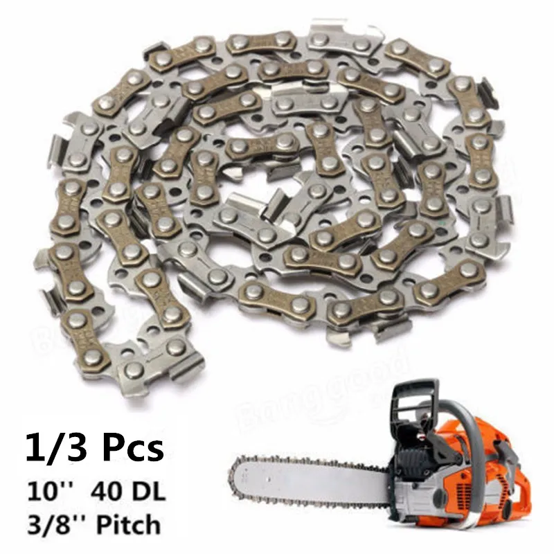 Professional 10 Inch Metal Chainsaw 3/8LP 0.050" 40 Drive Chain Saw Blade Sharp Blade Wood Cutting Garden Tools Parts
Professional 10 Inch Metal Chainsaw 3/8LP 0.050" 40 Drive Chain Saw Blade Sharp Blade Wood Cutting Garden Tools Parts