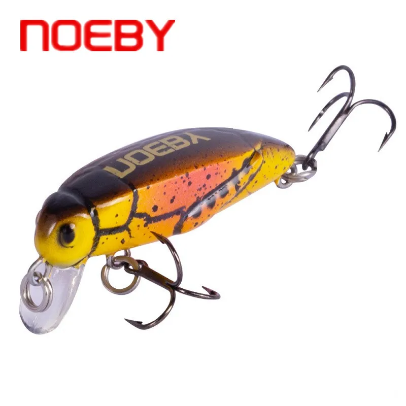 

NOEBY Grasshopper Insects Fishing Lures 37mm 2g Sinking Wobbler Lure Hard Bait Lifelike Artificial Baits Bass Swimbait Pesca