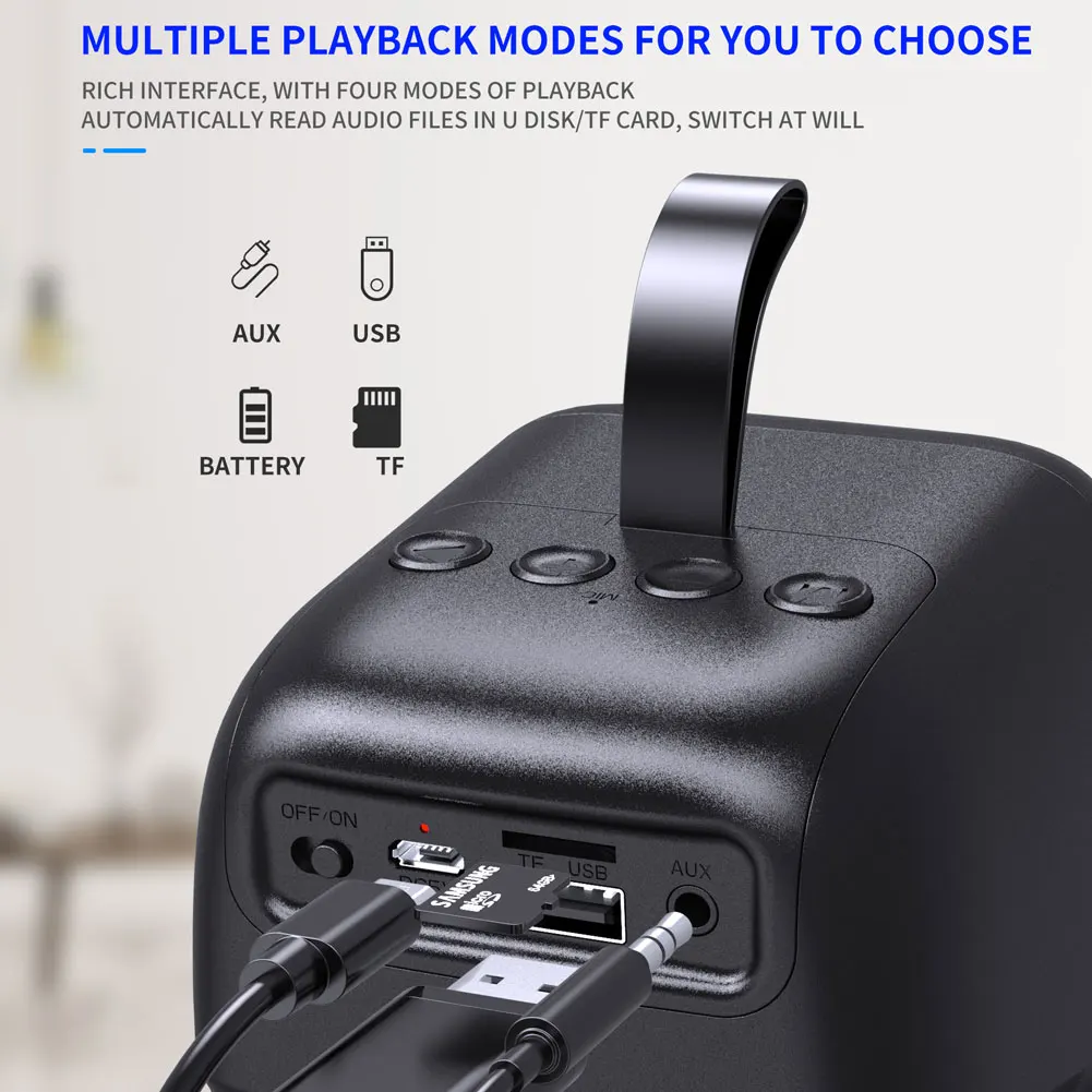 Q8 Wireless Bluetooth 5.0 HiFi Speaker Portable Bass Surround Sound Desktop Speakers With Built-In HD Call Mic White Support Tws
Q8 Wireless Bluetooth 5.0 HiFi Speaker Portable Bass Surround Sound Desktop Speakers With Built-In HD Call Mic White Support Tws