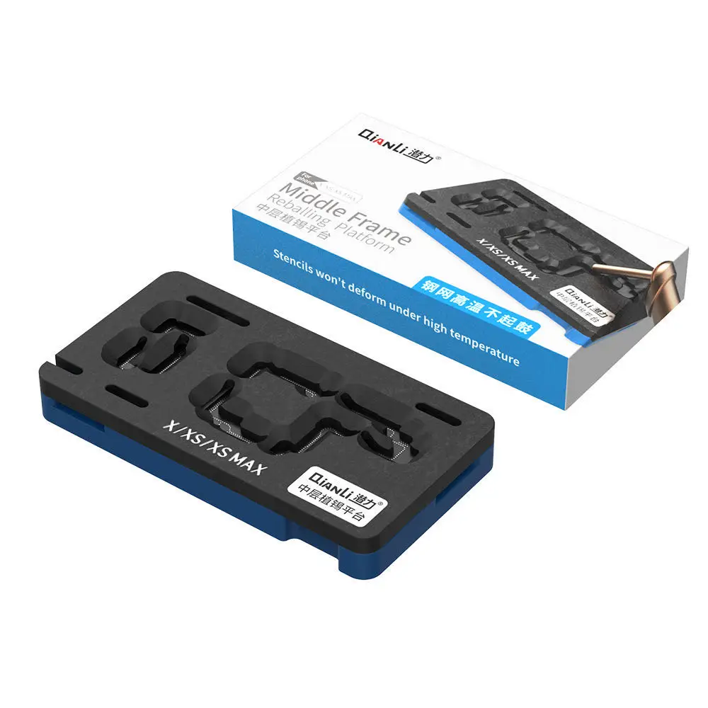 QianLi 4 IN 1 Phone Middle Frame Reballing Platform for X -13 Motherboard Soldering Tool
QianLi 4 IN 1 Phone Middle Frame Reballing Platform for X -13 Motherboard Soldering Tool