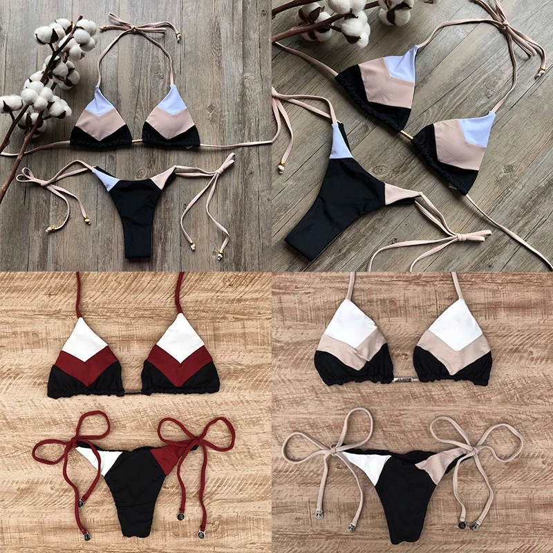 New hot stitching bikini sexy ladies split swimsuit women beach swimsuit Brazil bikini suit 5877
New hot stitching bikini sexy ladies split swimsuit women beach swimsuit Brazil bikini suit 5877
