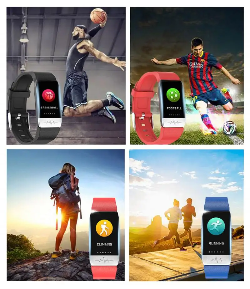 t1s intelligent Bracelet real-time temperature measurement Watch Bracelet Heart rate blood pressure monitoring Watch
t1s intelligent Bracelet real-time temperature measurement Watch Bracelet Heart rate blood pressure monitoring Watch