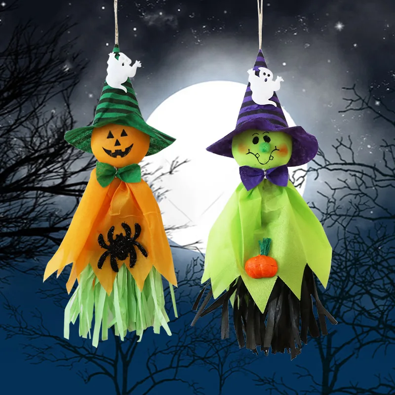 Witch Pumpkin Pendant Ghost Pendant for Halloween Theme Scene Layout Haunted House Props PAK5
Witch Pumpkin Pendant Ghost Pendant for Halloween Theme Scene Layout Haunted House Props PAK5
