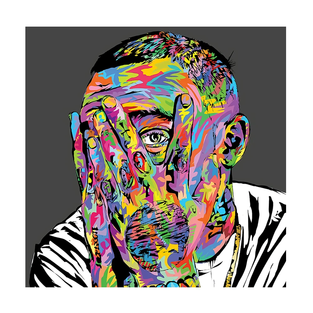 Modern Street Art Graffiti Portrait Easy Painting Wall Art Canvas Prints and Posters for Living Room Pictures Home Cuadros Decor
Modern Street Art Graffiti Portrait Easy Painting Wall Art Canvas Prints and Posters for Living Room Pictures Home Cuadros Decor