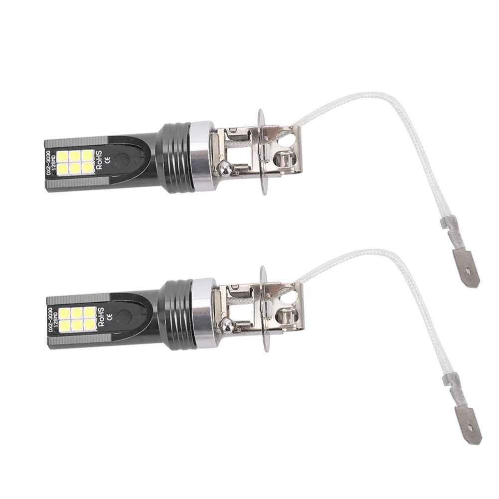 Pair of 2525 12LED Car Vehicle Headlight For H3 Headlamp Bulb DC12V-24V White 6500K-7500K headlight car headlight car
Pair of 2525 12LED Car Vehicle Headlight For H3 Headlamp Bulb DC12V-24V White 6500K-7500K headlight car headlight car