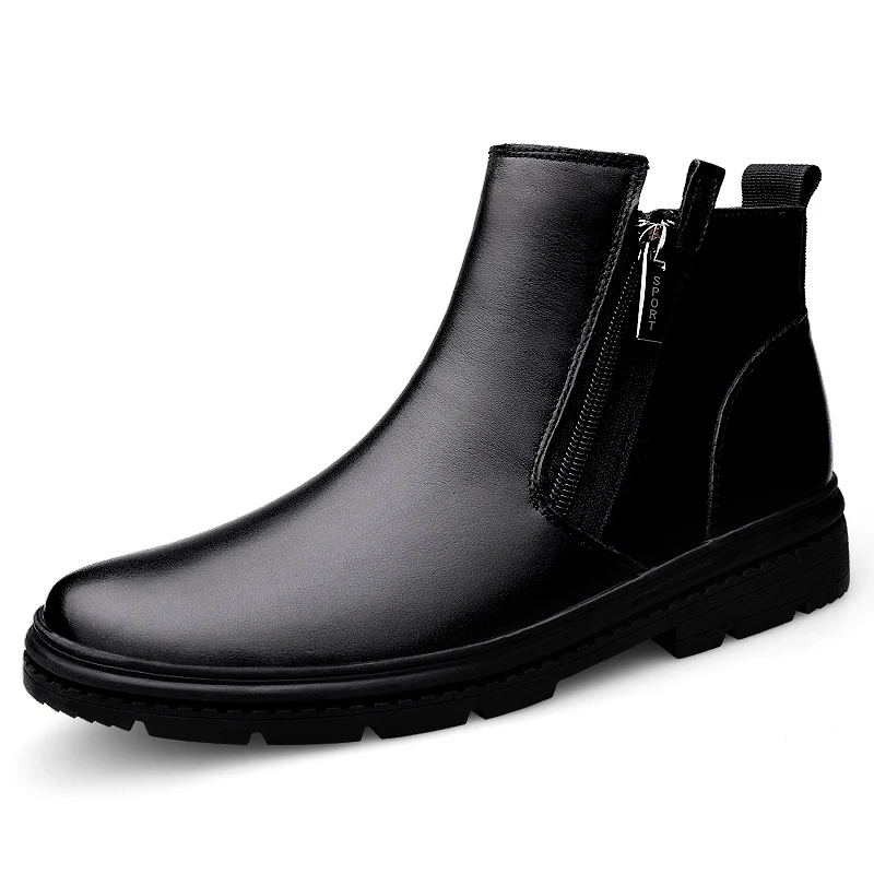 Genuine Leather Men boots Natural Cow Leather Shoes Men Ankle Boots Business shoes Men Winter Boots Warm Snow Boots Hombre
Genuine Leather Men boots Natural Cow Leather Shoes Men Ankle Boots Business shoes Men Winter Boots Warm Snow Boots Hombre