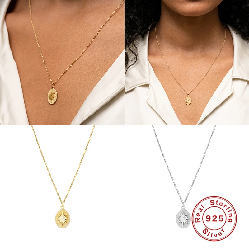 Boako European Punk Clavicle Necklace 100% Solid 925 Sterling Silver Woman Collares Necklaces Link Chain For Birthday Gift 
Boako European Punk Clavicle Necklace 100% Solid 925 Sterling Silver Woman Collares Necklaces Link Chain For Birthday Gift