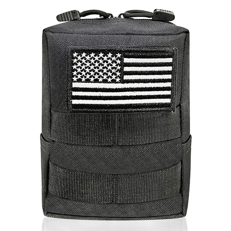 EDC Utility Molle Tactical Small Pouch with USA Flag Patch, Compact Waterproof Army Military Tactical Waist Bag
EDC Utility Molle Tactical Small Pouch with USA Flag Patch, Compact Waterproof Army Military Tactical Waist Bag