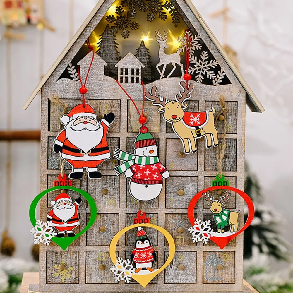 6PCS ChristmasSanta Claus Hollow Painted Xmas Tree Drop Wooden Ornaments Decorations For Home Kids Toys Gift Xmas New Year
6PCS ChristmasSanta Claus Hollow Painted Xmas Tree Drop Wooden Ornaments Decorations For Home Kids Toys Gift Xmas New Year