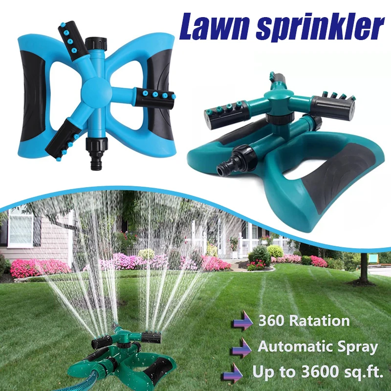 Newly Sprinkler Large 3-Prong 360-Degree Rotating Tandem Sprinkler Head Garden Lawn Sprinkler Irrigation Bridge Maintenance
Newly Sprinkler Large 3-Prong 360-Degree Rotating Tandem Sprinkler Head Garden Lawn Sprinkler Irrigation Bridge Maintenance