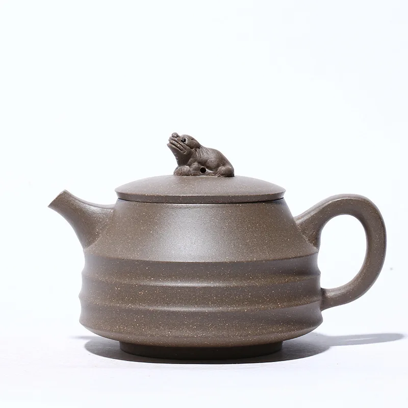 Yixing Raw Ore Dark-red Enameled Pottery Teapot Famous Hand Workshop Section Mud Crewel Lion Kettle Kung Fu Tea Have Gift
Yixing Raw Ore Dark-red Enameled Pottery Teapot Famous Hand Workshop Section Mud Crewel Lion Kettle Kung Fu Tea Have Gift
