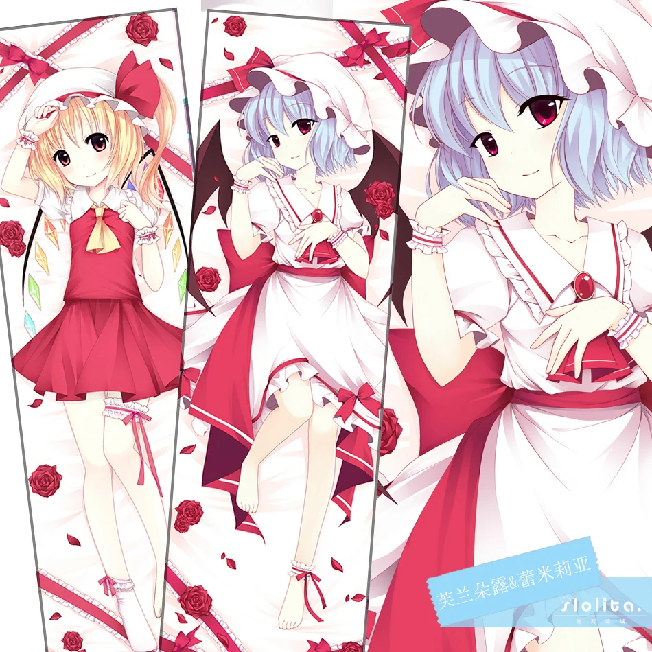 Touhou Project Flandre Scarlet Remilia Scarlet Dakimakura Hugging Body Pillow Case Otaku Pillow Cushion Cover Decorate Gifts
Touhou Project Flandre Scarlet Remilia Scarlet Dakimakura Hugging Body Pillow Case Otaku Pillow Cushion Cover Decorate Gifts