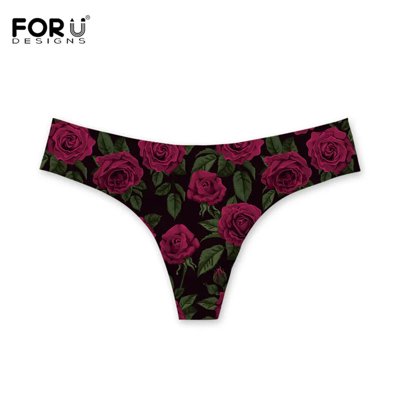 FORUDESIGNS, женские сексуальные стринги с 3D принтом роз, стринги, трусики для девушек, женские трусы, нижнее белье, эластичные бесшовные трусы
FORUDESIGNS, женские сексуальные стринги с 3D принтом роз, стринги, трусики для девушек, женские трусы, нижнее белье, эластичные бесшовные трусы