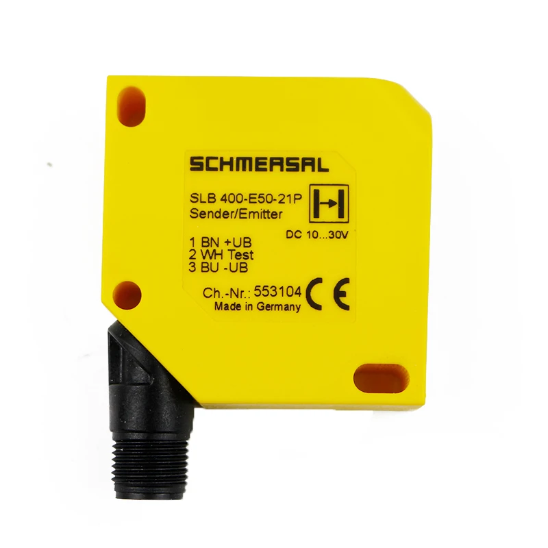 SLB 400 E50-21P Secure Raster Transmitter Range 15 m Connector Plug can rotate the Terminal Connector Connector M12 new original
SLB 400 E50-21P Secure Raster Transmitter Range 15 m Connector Plug can rotate the Terminal Connector Connector M12 new original