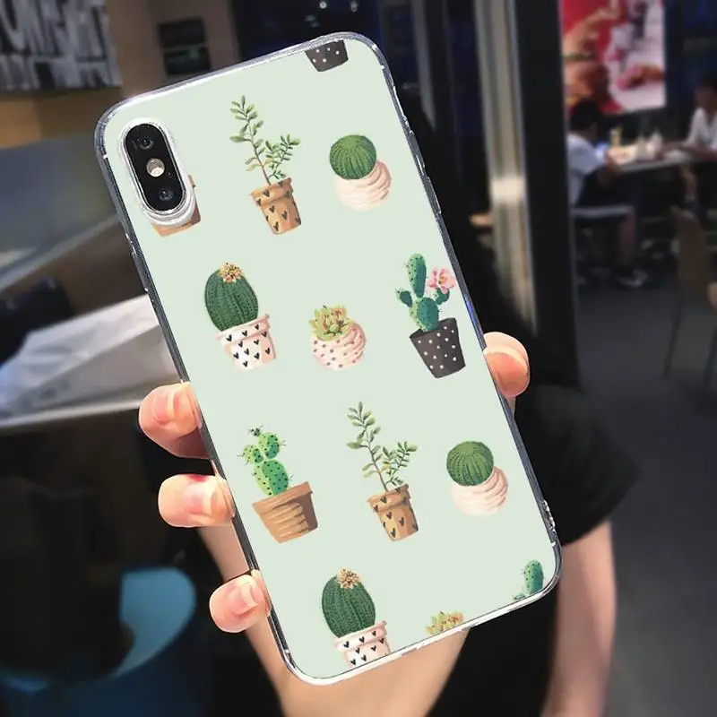 Cactus plant pattern Phone Case Transparent soft For iphone 5 5s 5c se 6 6s 7 8 11 12 plus mini x xs xr pro max
Cactus plant pattern Phone Case Transparent soft For iphone 5 5s 5c se 6 6s 7 8 11 12 plus mini x xs xr pro max