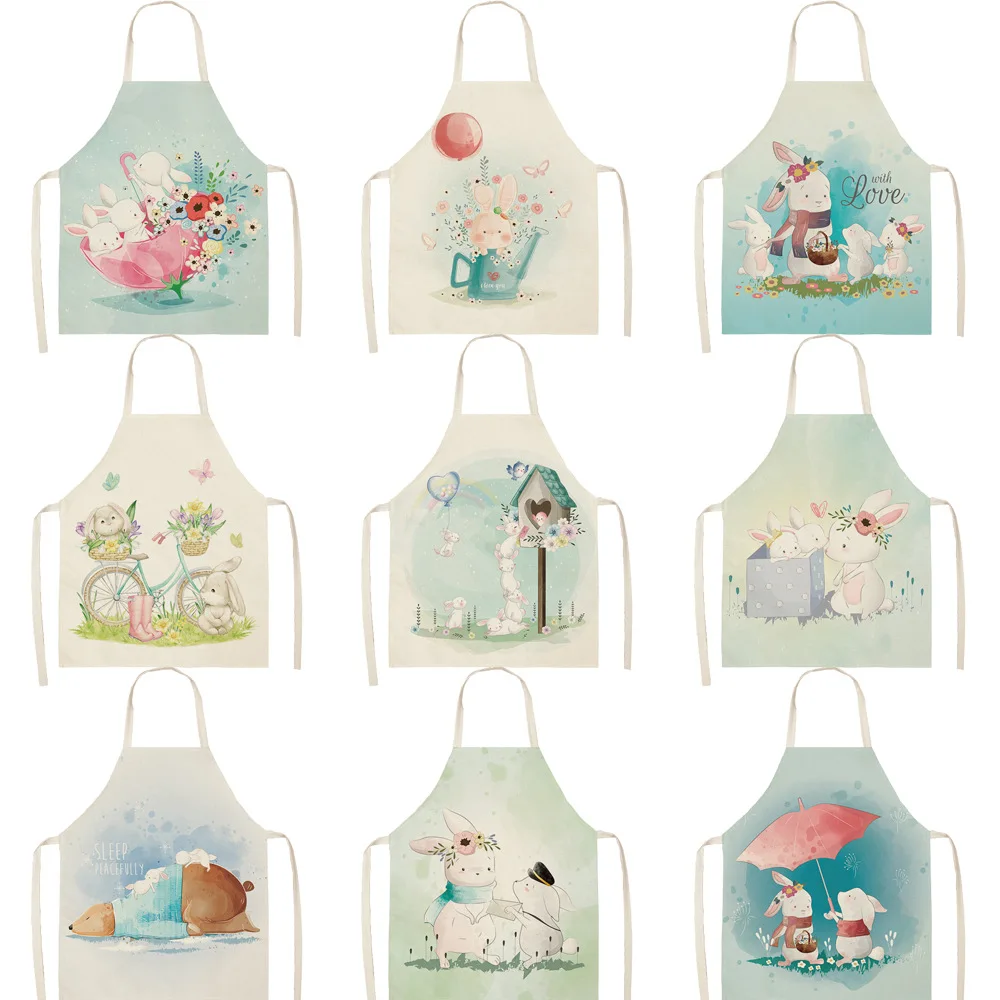 Lovely Cartoon Cats Kitchen Aprons for Women Cotton Linen Bibs Household Cleaning Pinafore Home Cooking Apron
Lovely Cartoon Cats Kitchen Aprons for Women Cotton Linen Bibs Household Cleaning Pinafore Home Cooking Apron