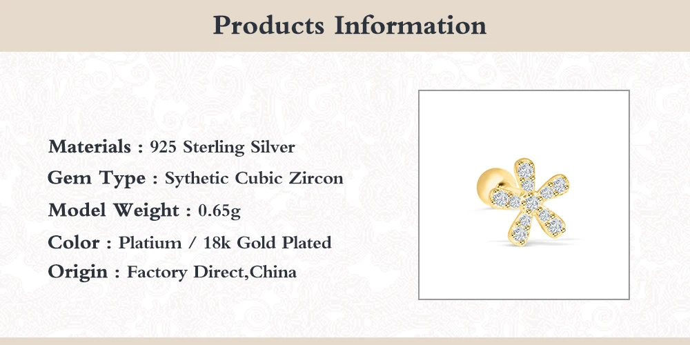 Boako S925 Sterling Silver Korean INS Bling Zircon Puncture Pendientes For Woman Ear Bone Earlobe Piercing Buckle Fine Jewelry
Boako S925 Sterling Silver Korean INS Bling Zircon Puncture Pendientes For Woman Ear Bone Earlobe Piercing Buckle Fine Jewelry