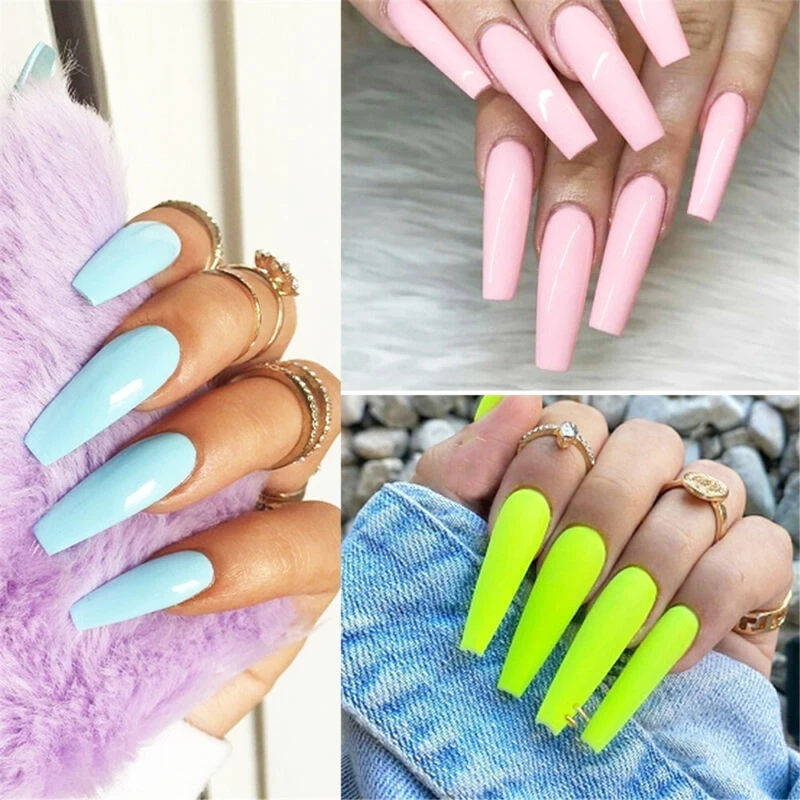 100X/Set Full Cover False Nail Matte Tips Coffin Fake Nails Manicure UV Gel Fake Nails Art Manicure Full Cover/Half Cover TSLM1
100X/Set Full Cover False Nail Matte Tips Coffin Fake Nails Manicure UV Gel Fake Nails Art Manicure Full Cover/Half Cover TSLM1