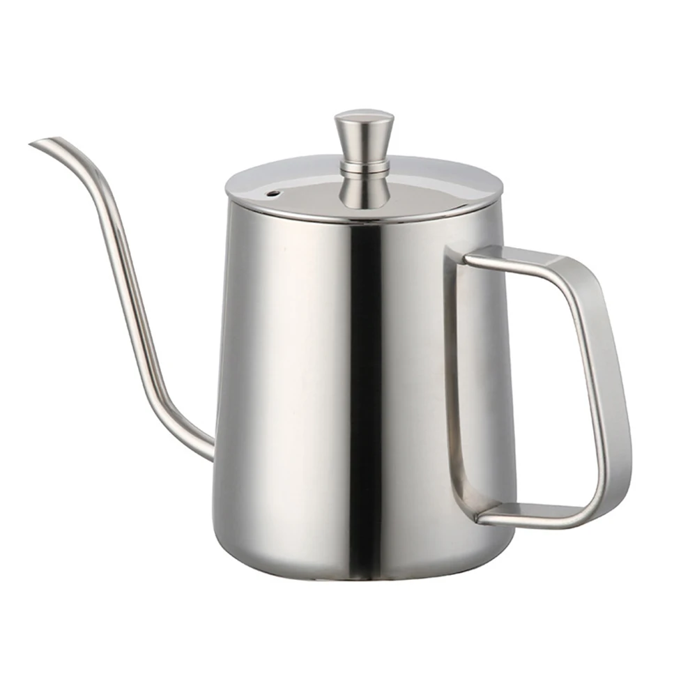 Stainless Steel Hand Punch Pot Coffee Pots With Lid Drip Gooseneck Spout Long Mouth Coffee Kettle Teapot 600ML/1L/1.2L
Stainless Steel Hand Punch Pot Coffee Pots With Lid Drip Gooseneck Spout Long Mouth Coffee Kettle Teapot 600ML/1L/1.2L