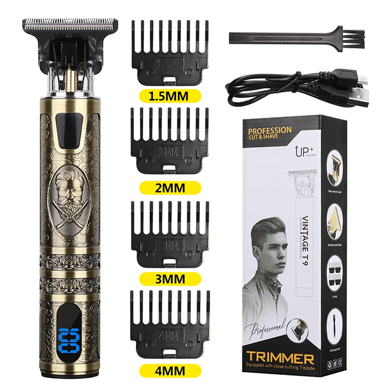 2021 New Professional Hair Clipper Hair Trimmer for Men Rechargeable Electric Shaver for Men Hair Cutting Machine Styling Tools
2021 New Professional Hair Clipper Hair Trimmer for Men Rechargeable Electric Shaver for Men Hair Cutting Machine Styling Tools