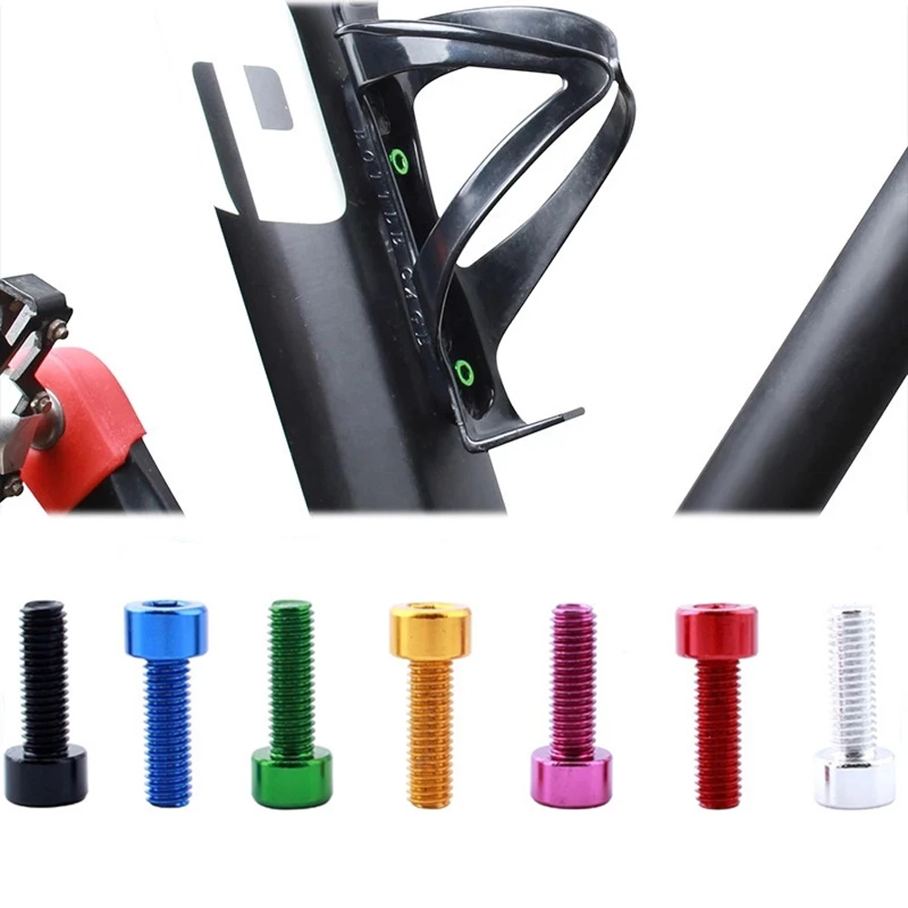 2 Pieces Water Bottle Cage Bolts Holder Screws Hex Socket Screws Aluminum Alloy Bicycle Accessories 7 Colors
2 Pieces Water Bottle Cage Bolts Holder Screws Hex Socket Screws Aluminum Alloy Bicycle Accessories 7 Colors