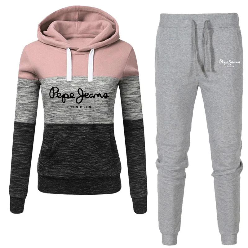Winter Tracksuit Women 2 Piece Set Print Hoodies+Pants Sportwear Women's Sports Suit Hooded Sweatshirt Set Female Winter Clothes
Winter Tracksuit Women 2 Piece Set Print Hoodies+Pants Sportwear Women's Sports Suit Hooded Sweatshirt Set Female Winter Clothes