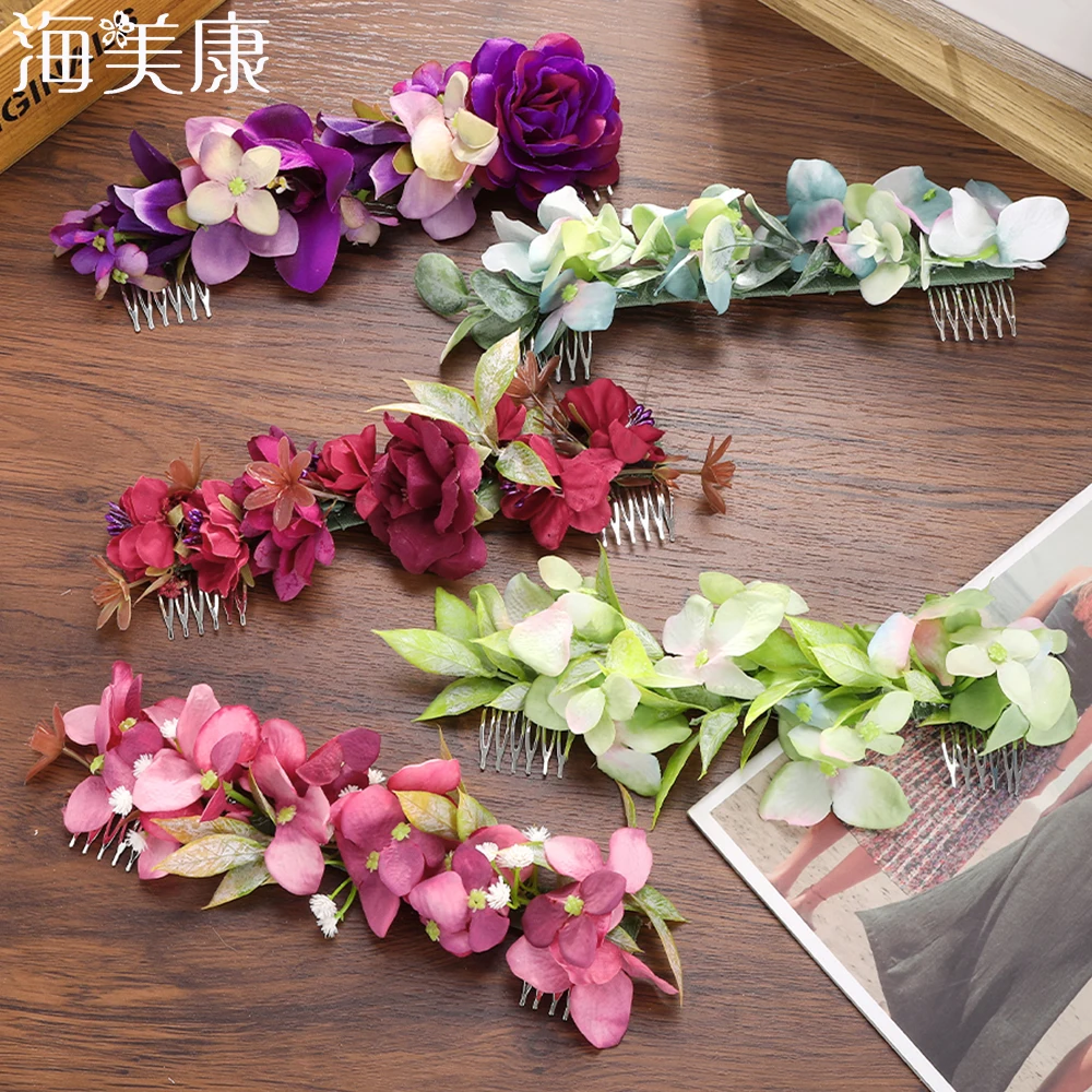Haimeikang Romantic Hair Comb Decoration Rose Petal Camellia Flowers Crown Wedding Flora Hairpin New Hair Accessoires Bridemaid
Haimeikang Romantic Hair Comb Decoration Rose Petal Camellia Flowers Crown Wedding Flora Hairpin New Hair Accessoires Bridemaid