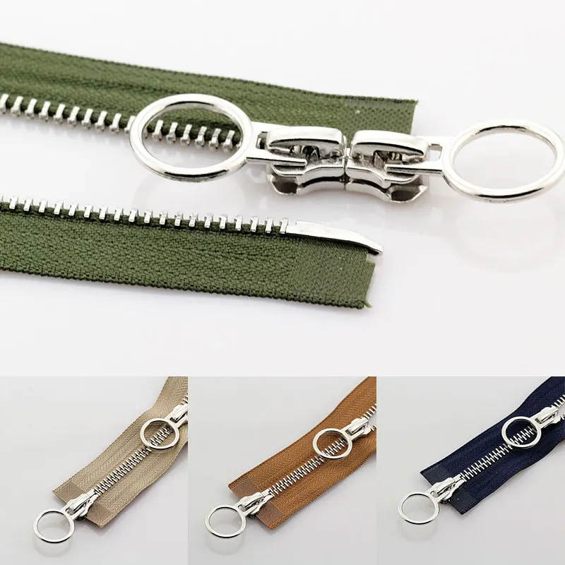 1PC Metal Zipper Open Ended Double Slider Jacket DIY Sewing Garment Accessories Circle Sliders
1PC Metal Zipper Open Ended Double Slider Jacket DIY Sewing Garment Accessories Circle Sliders