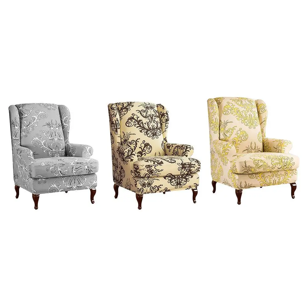 2pcs Wing ChairTiger Stool Cover Slipcover Elastic Stretch Cover with Separate Cushion Cover for Armchair Home Decoration
2pcs Wing ChairTiger Stool Cover Slipcover Elastic Stretch Cover with Separate Cushion Cover for Armchair Home Decoration