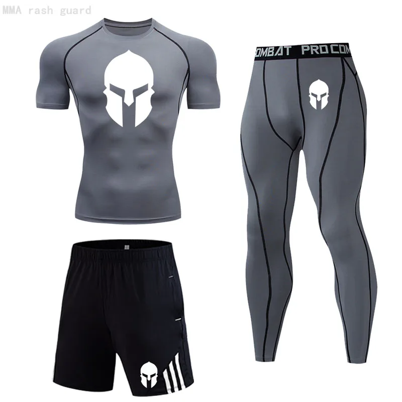 Summer Outdoor Jogging Suit Men's Short Running Tights Quick Dry Leggings Men Bodybuilding T-Shirt Compression Sportswear Male
Summer Outdoor Jogging Suit Men's Short Running Tights Quick Dry Leggings Men Bodybuilding T-Shirt Compression Sportswear Male