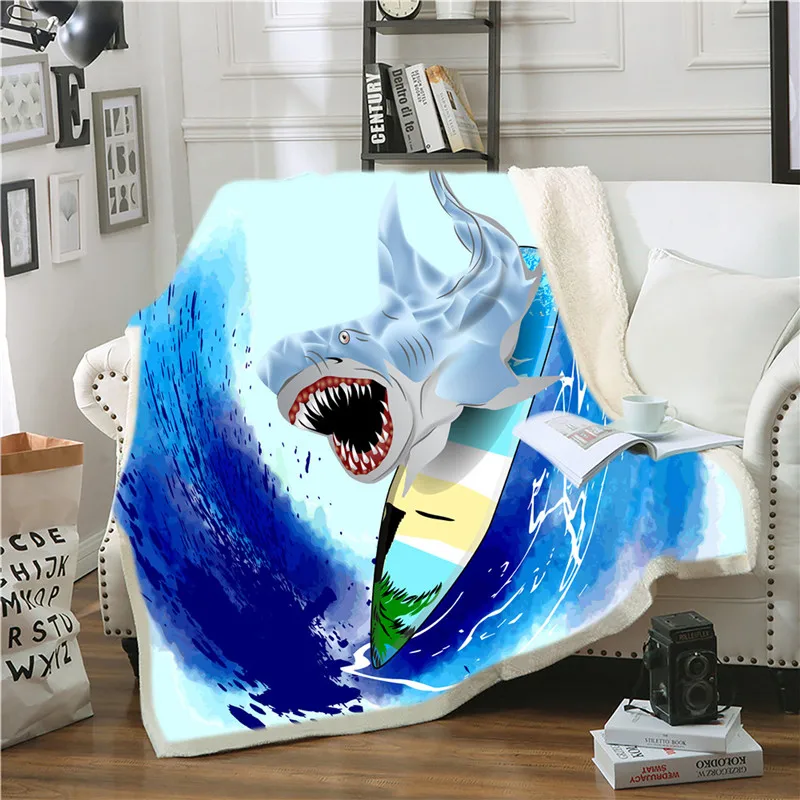 Красочная Серия fish одеяло с ягненком двойной плюш 150x200 см
Красочная Серия fish одеяло с ягненком двойной плюш 150x200 см