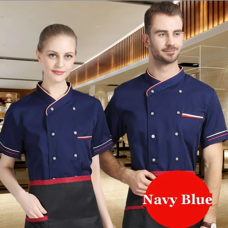 Chef Jacket Men Women Long Sleeve Cook Coat Unisex Kitchen Pastry Clothes Restaurant Waiter Uniform
Chef Jacket Men Women Long Sleeve Cook Coat Unisex Kitchen Pastry Clothes Restaurant Waiter Uniform