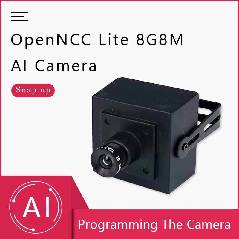 Камера OPENNCC с Ии и портом USB TYPE-C, 2 МП, 8 Мп, поддержка Raspberry Pi 4/3 NANO
Камера OPENNCC с Ии и портом USB TYPE-C, 2 МП, 8 Мп, поддержка Raspberry Pi 4/3 NANO