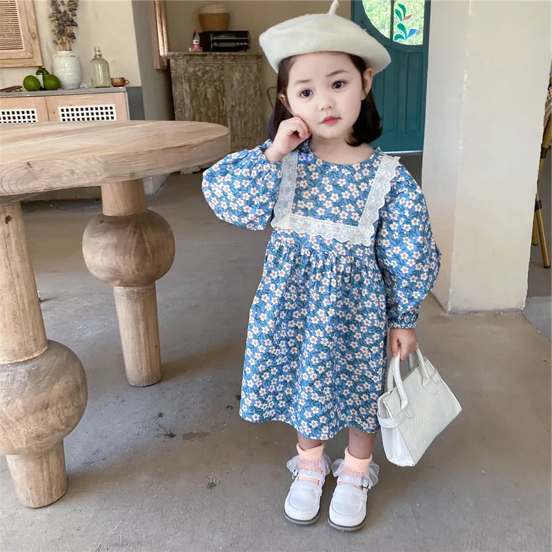 Lovely Children Spring Summer Floral Dress Baby Girls Dresses Trendy Kids Long Sleeve Ruffle Special Occasion High Quality
Lovely Children Spring Summer Floral Dress Baby Girls Dresses Trendy Kids Long Sleeve Ruffle Special Occasion High Quality